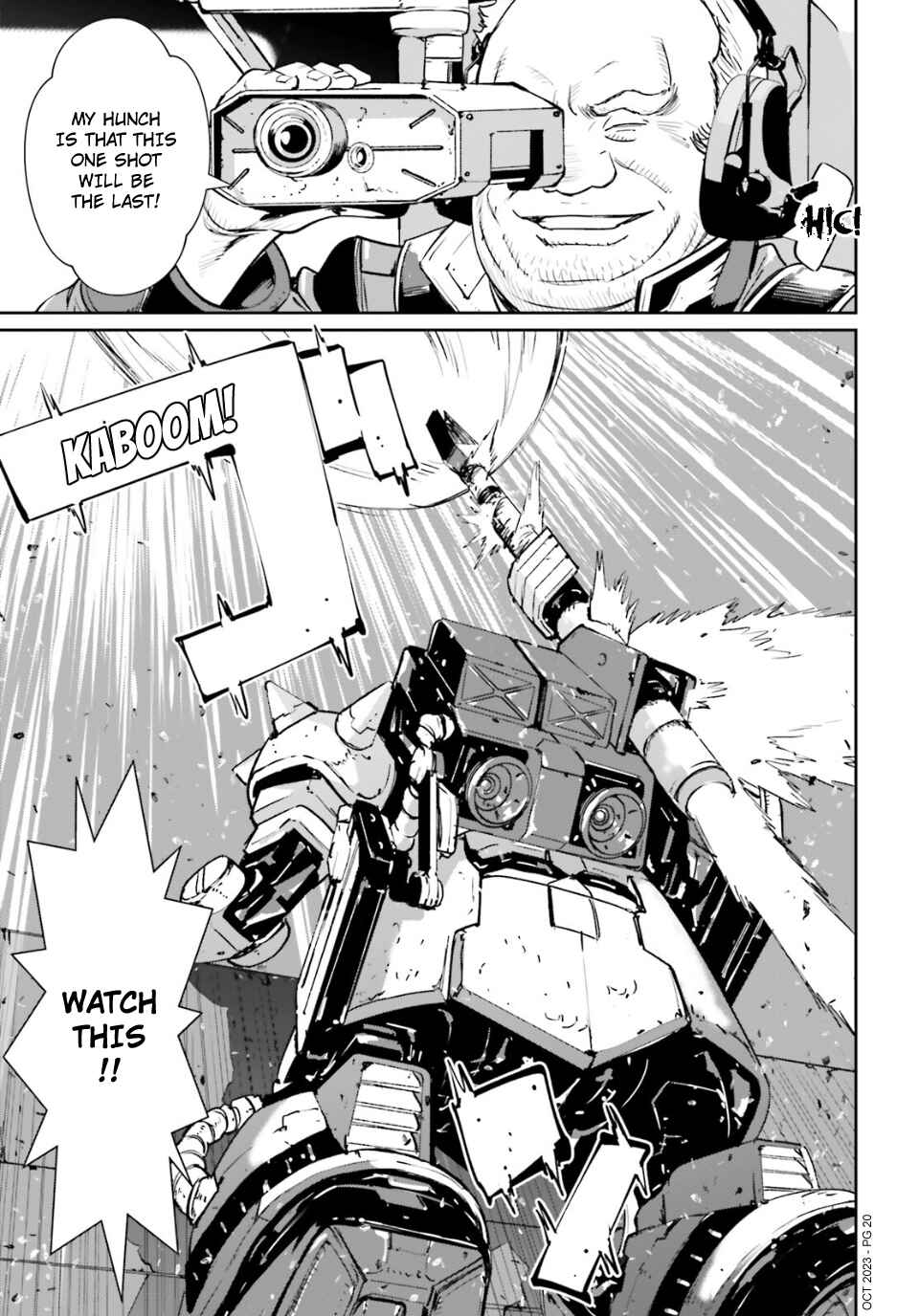 Page 19 Chapter 14 Mobile Suit Gundam 0080 - War in the Pocket (TAMAKOSHI Hiroyuki)