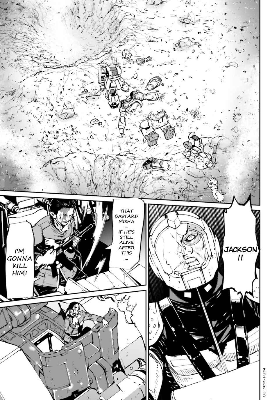 Page 23 Chapter 14 Mobile Suit Gundam 0080 - War in the Pocket (TAMAKOSHI Hiroyuki)