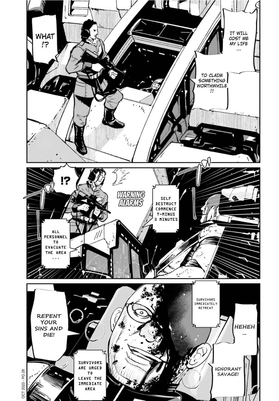 Page 27 Chapter 14 Mobile Suit Gundam 0080 - War in the Pocket (TAMAKOSHI Hiroyuki)