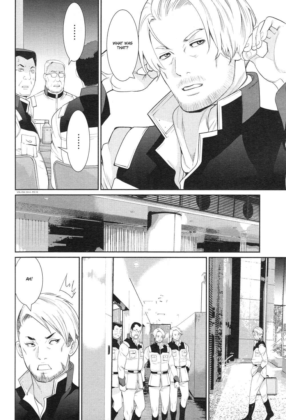 Page 10 Chapter 4 Mobile Suit Gundam 0080 - War in the Pocket (TAMAKOSHI Hiroyuki)