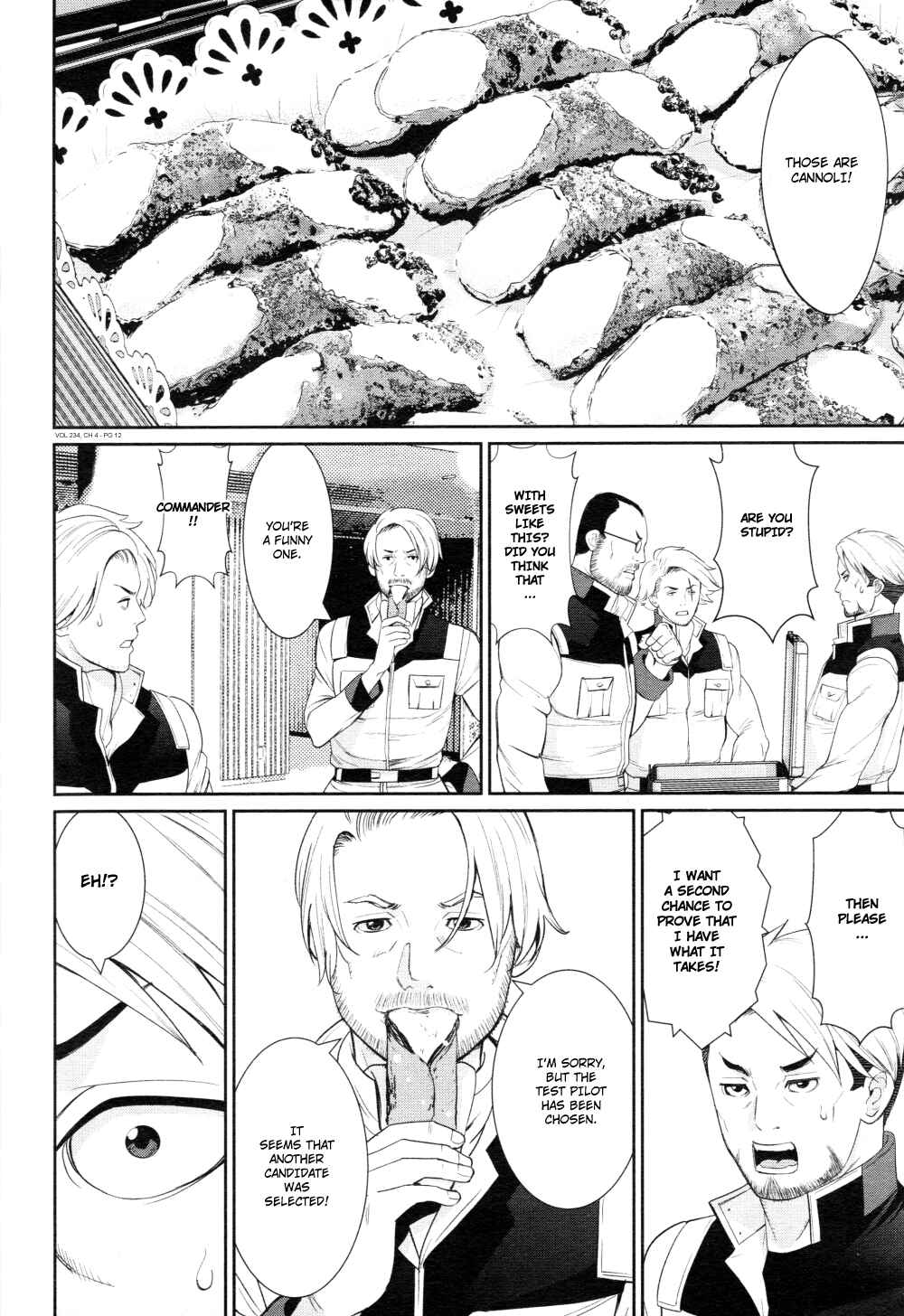 Page 12 Chapter 4 Mobile Suit Gundam 0080 - War in the Pocket (TAMAKOSHI Hiroyuki)