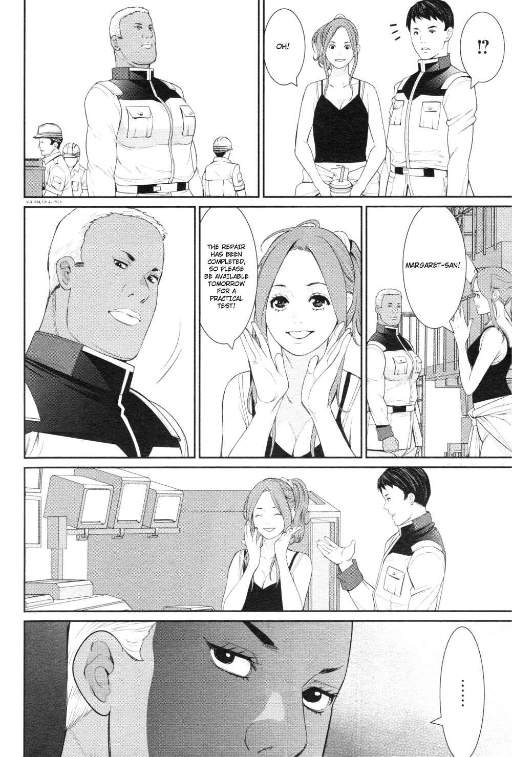 Page 8 Chapter 4 Mobile Suit Gundam 0080 - War in the Pocket (TAMAKOSHI Hiroyuki)