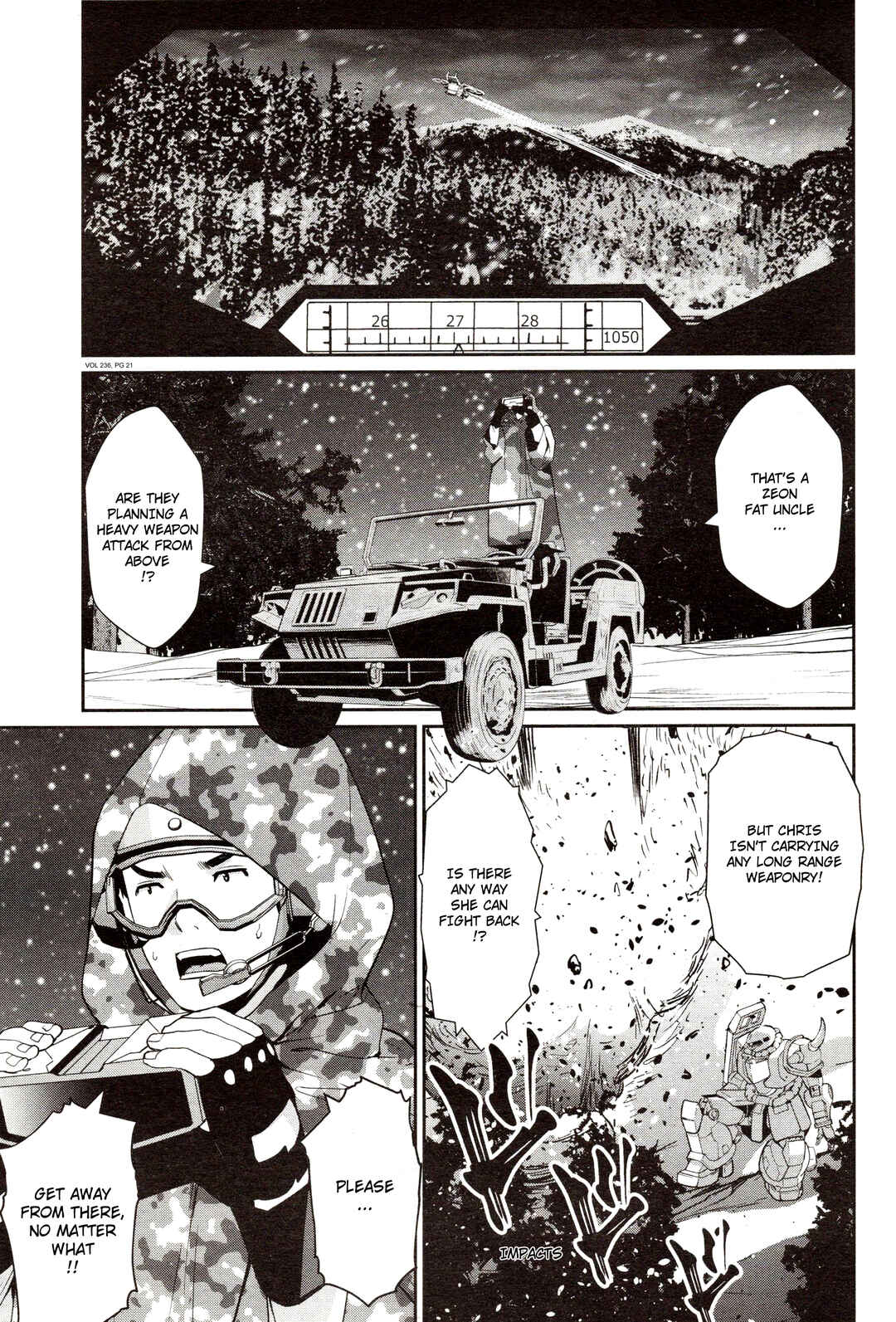 Page 20 Chapter 6 Mobile Suit Gundam 0080 - War in the Pocket (TAMAKOSHI Hiroyuki)