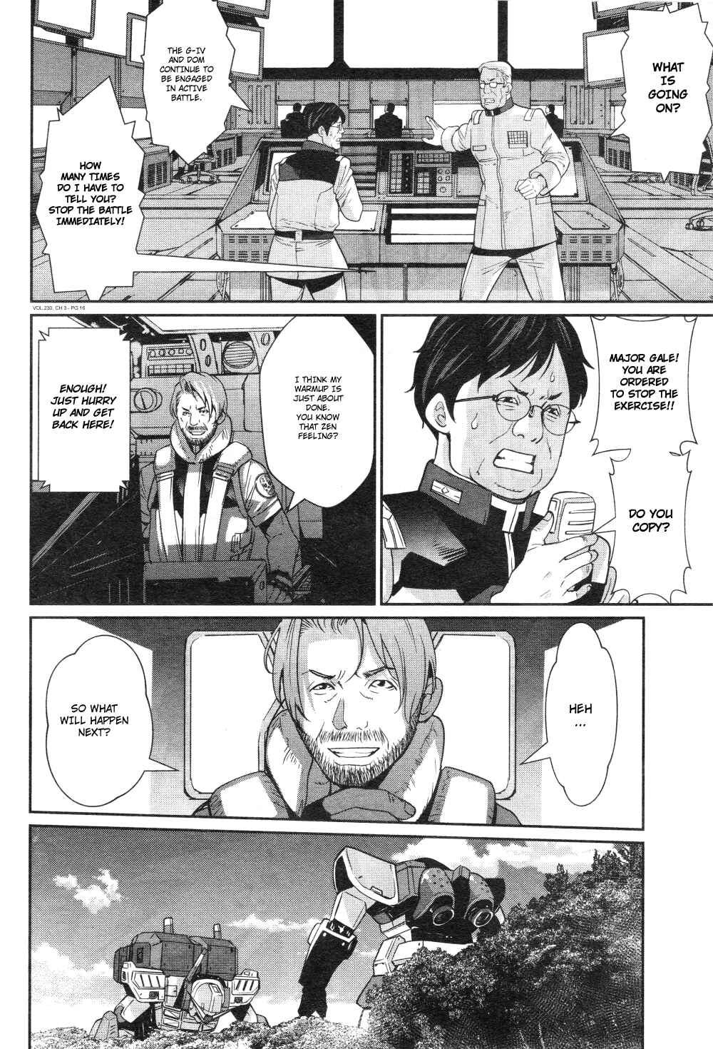 Page 12 Chapter 3 Mobile Suit Gundam 0080 - War in the Pocket (TAMAKOSHI Hiroyuki)