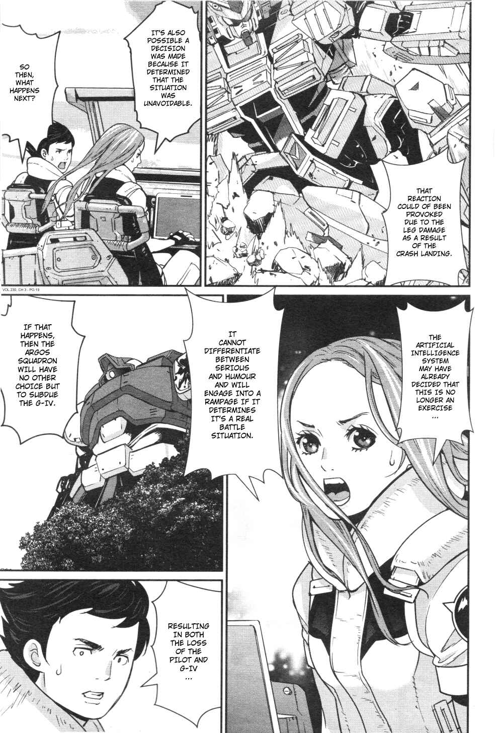 Page 15 Chapter 3 Mobile Suit Gundam 0080 - War in the Pocket (TAMAKOSHI Hiroyuki)