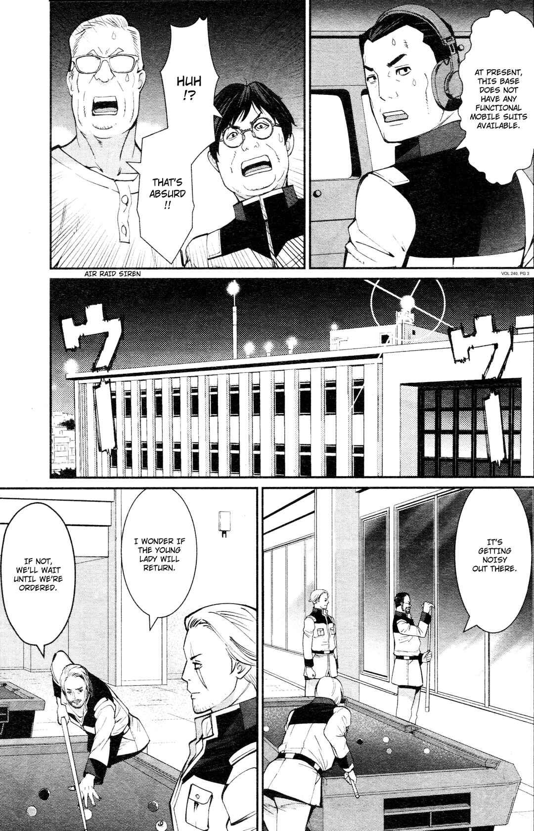 Page 3 Chapter 9 Mobile Suit Gundam 0080 - War in the Pocket (TAMAKOSHI Hiroyuki)