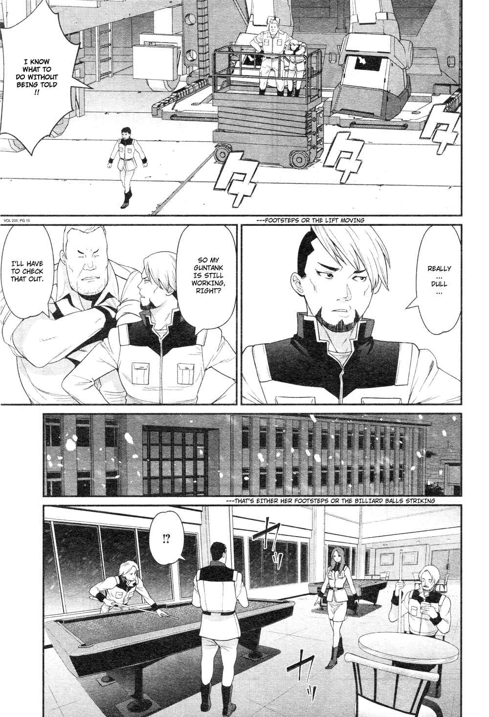 Page 14 Chapter 5 Mobile Suit Gundam 0080 - War in the Pocket (TAMAKOSHI Hiroyuki)