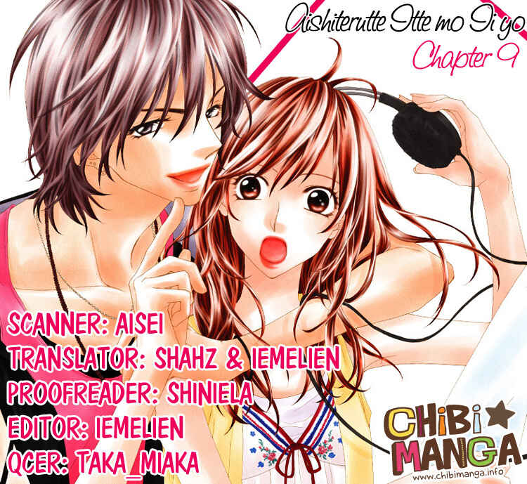 Page 1 Chapter 9 Aishiteru Tte Itte mo Ii yo