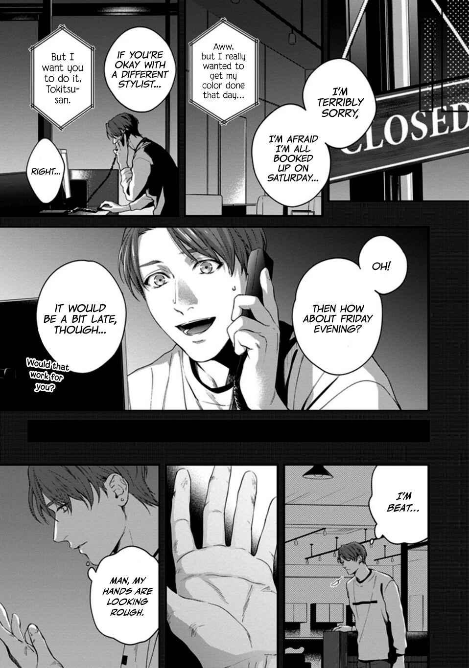Page 14 Chapter 5 Koi wo Suru ni wa Toumei Sugiru