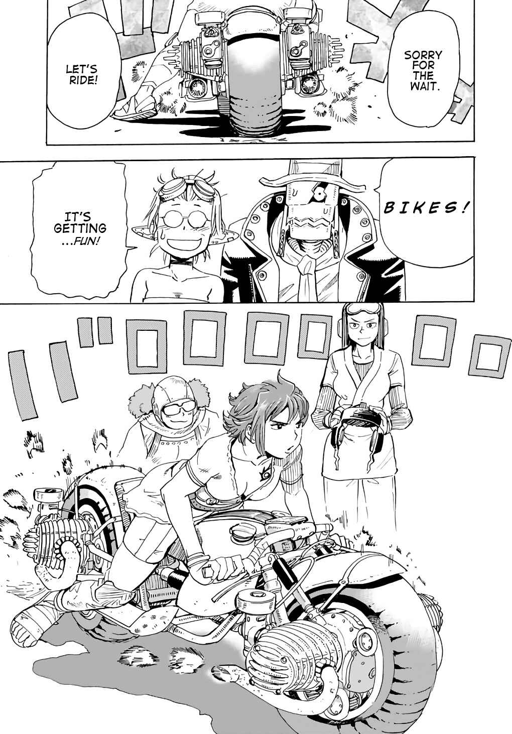 Page 11 Chapter 5 Elf to Bike to Teikoku Chiri Chousain to