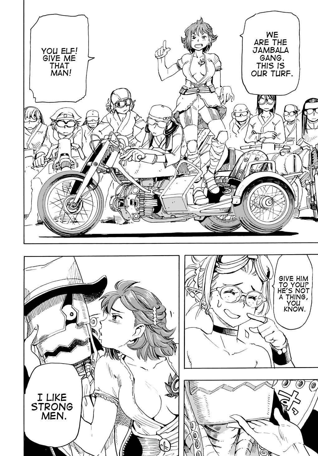 Page 8 Chapter 5 Elf to Bike to Teikoku Chiri Chousain to
