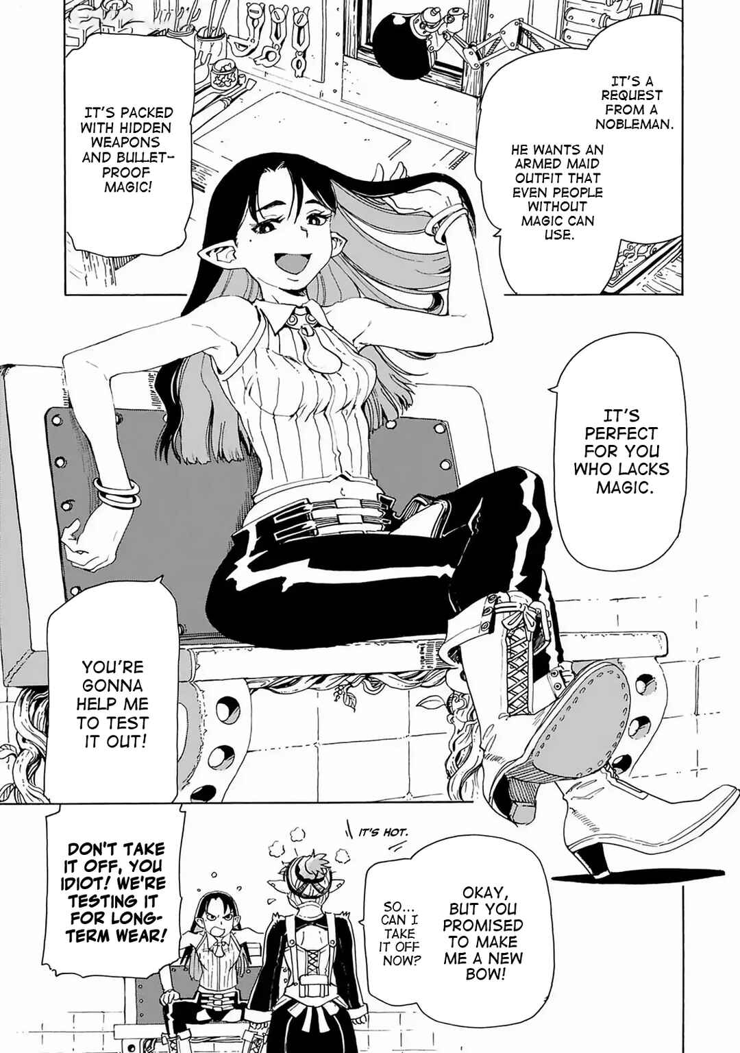Page 7 Chapter 15 Elf to Bike to Teikoku Chiri Chousain to