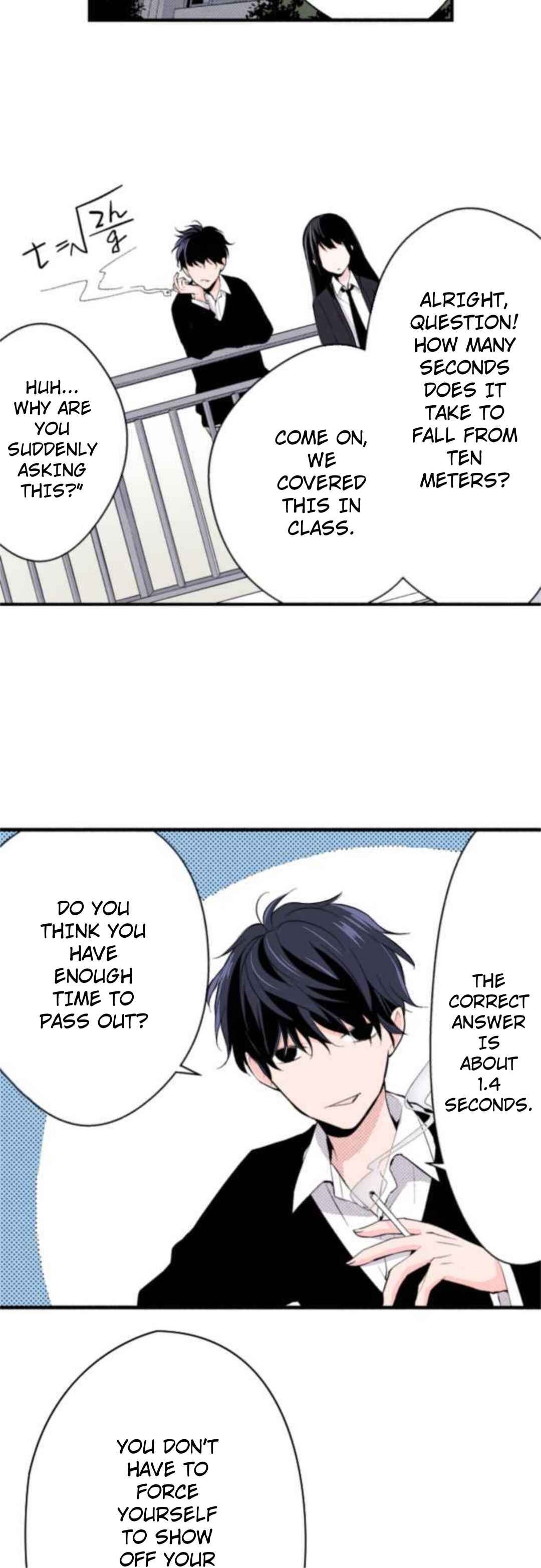 Page 30 Chapter 1.1 Tsuiraku JK to Haijin Kyoushi (Webtoon)