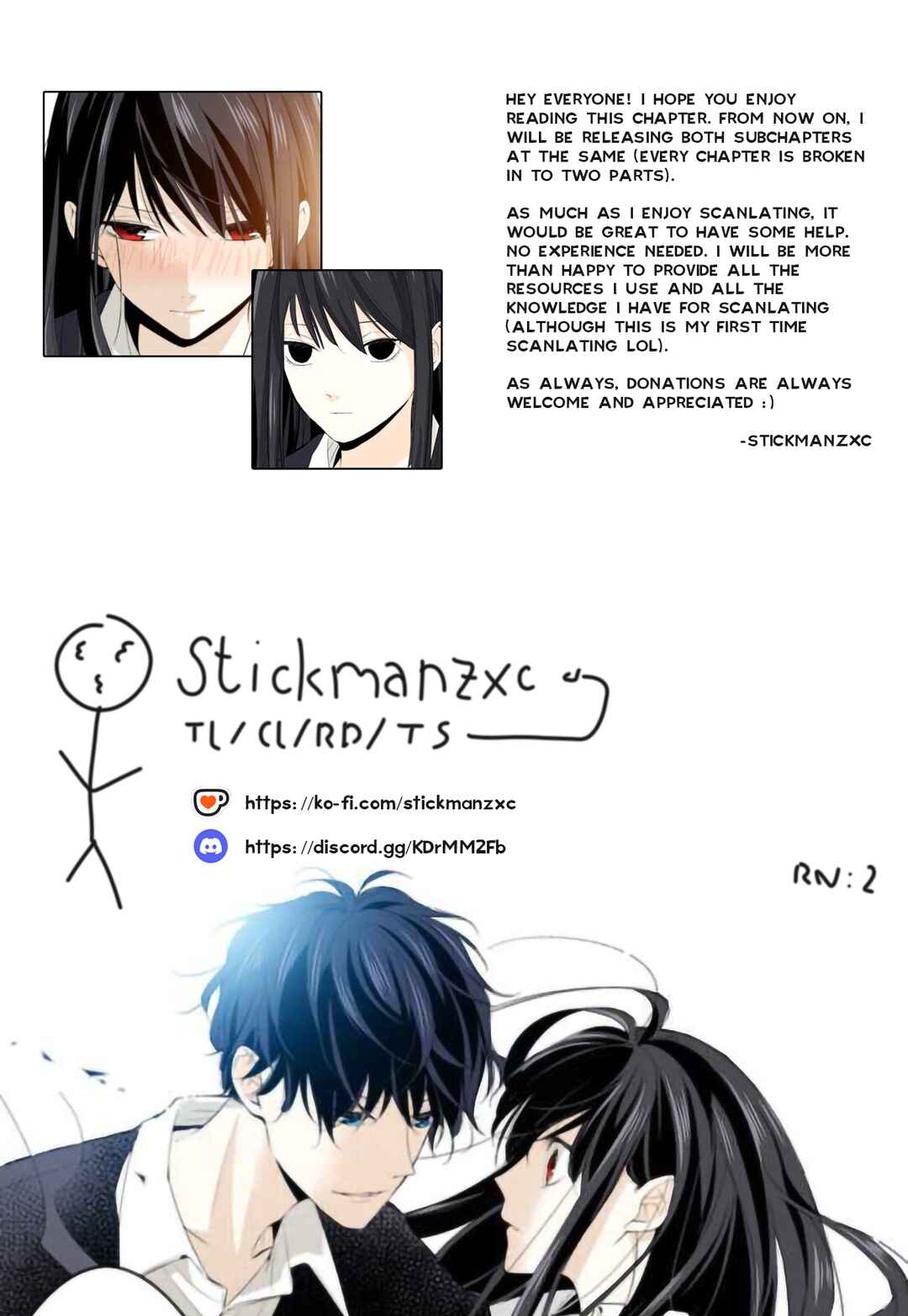 Page 34 Chapter 1.2 Tsuiraku JK to Haijin Kyoushi (Webtoon)