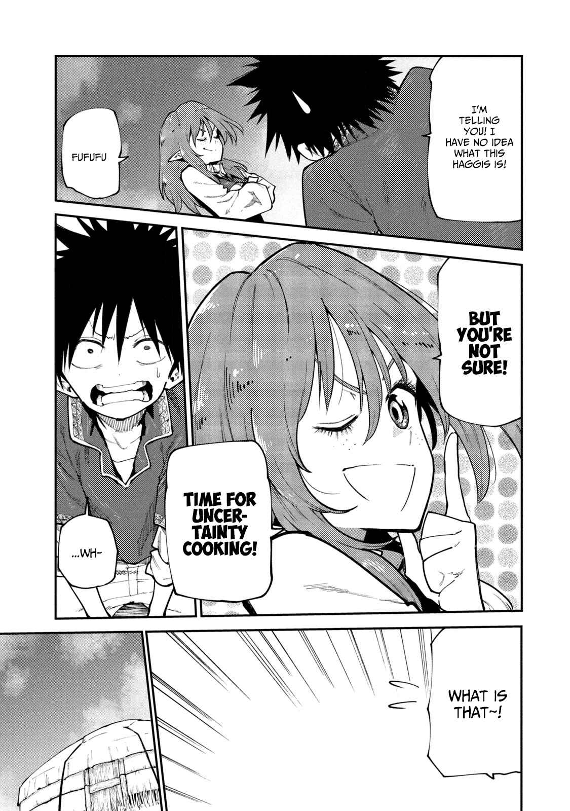 Page 13 Chapter 44 Mazumeshi Elf to Yuuboku gurashi
