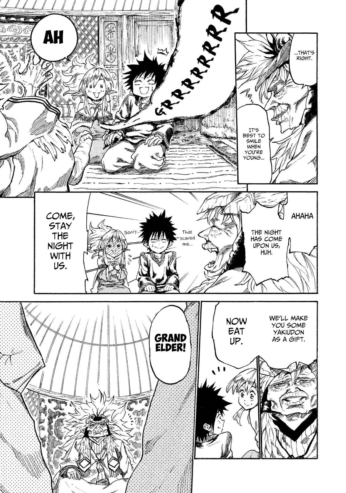 Page 23 Chapter 11 Mazumeshi Elf to Yuuboku gurashi