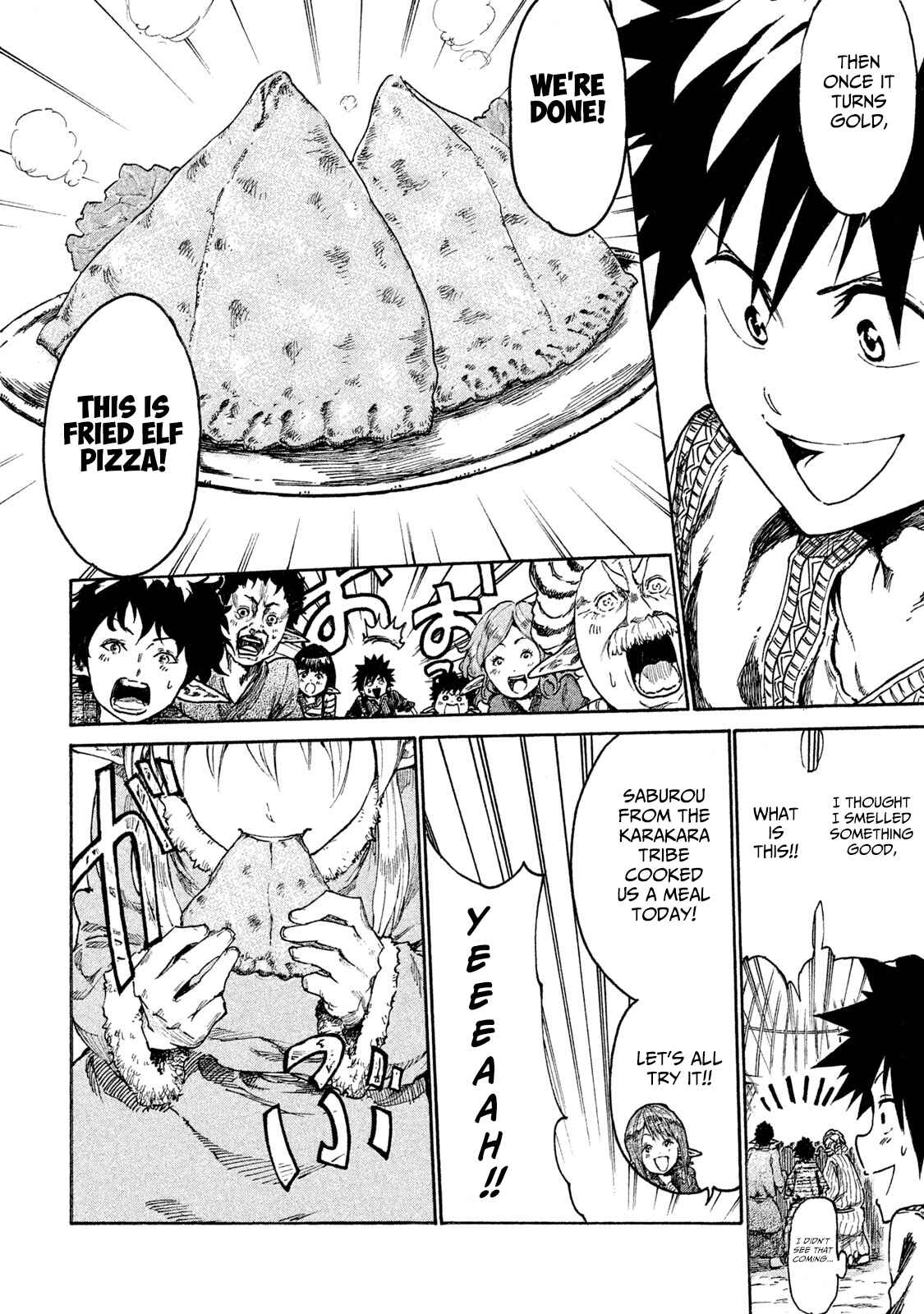 Page 28 Chapter 11 Mazumeshi Elf to Yuuboku gurashi
