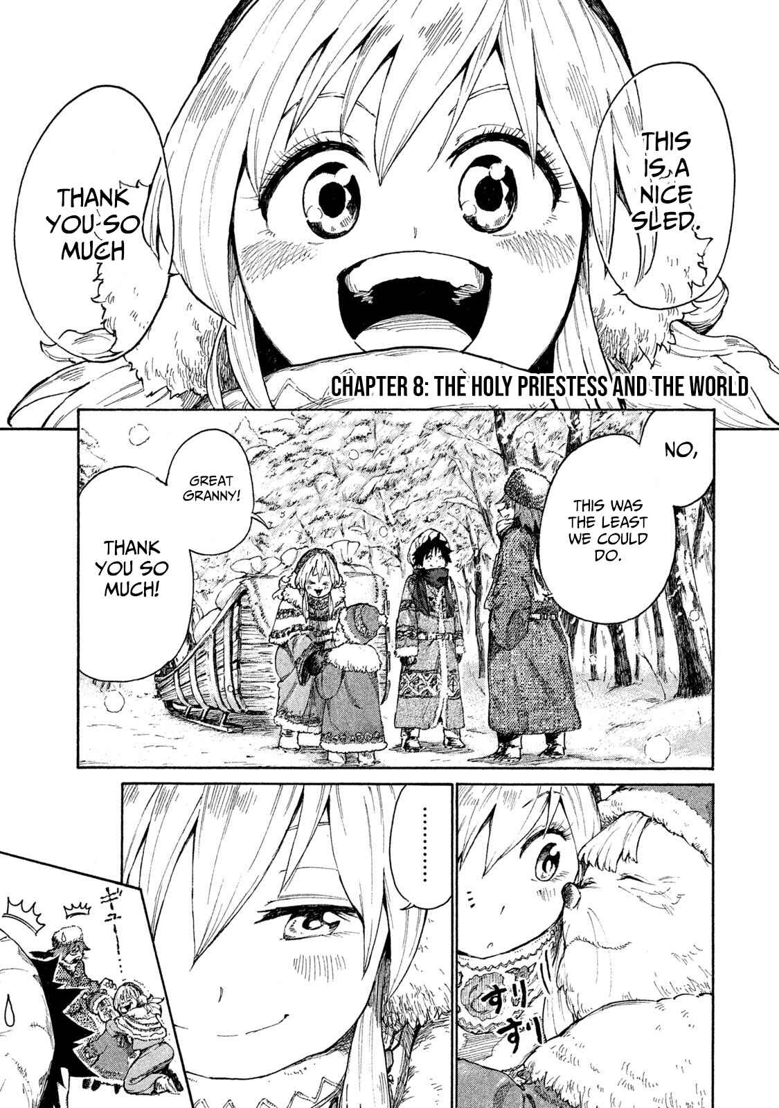 Page 2 Chapter 8 Mazumeshi Elf to Yuuboku gurashi