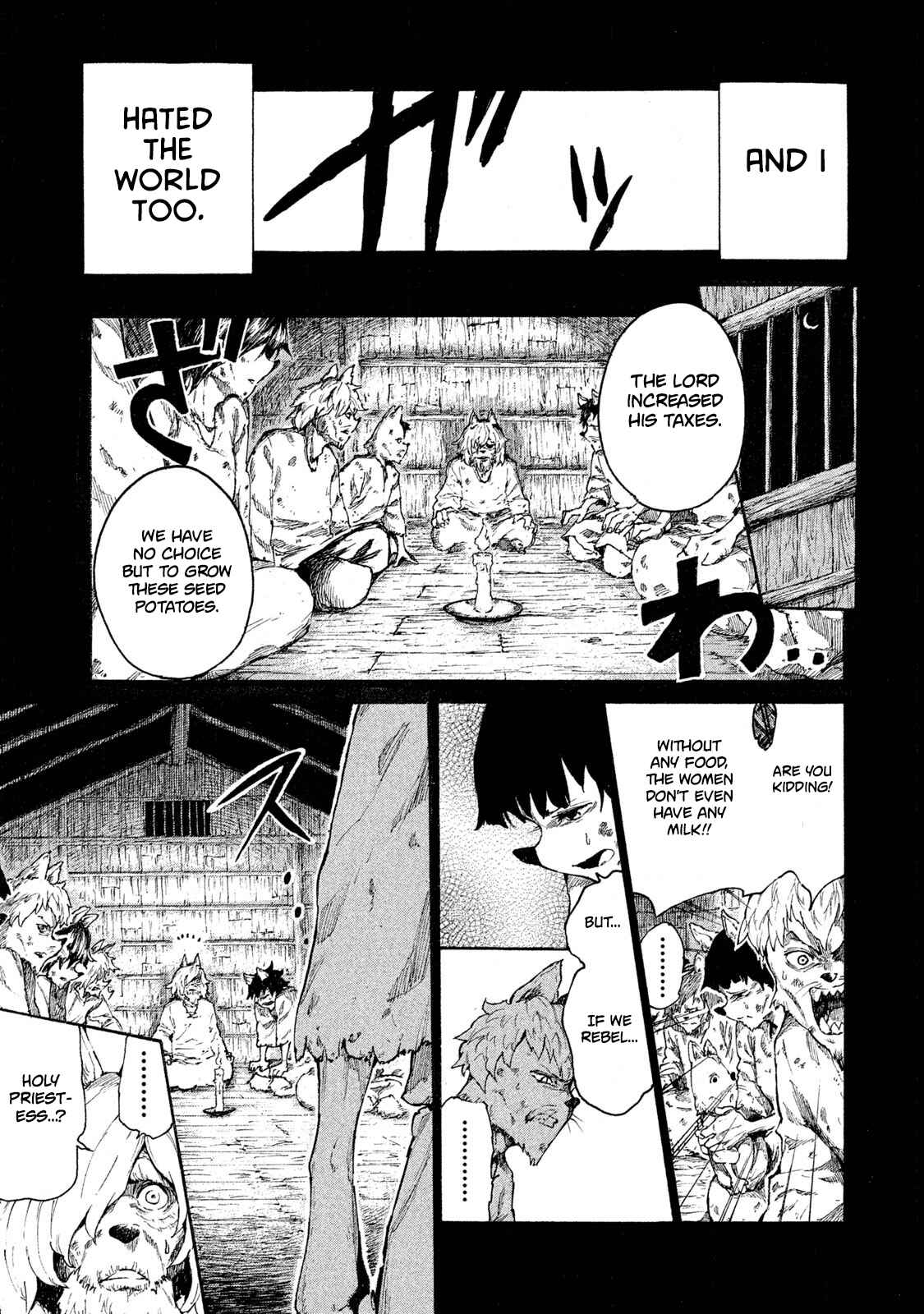 Page 6 Chapter 8 Mazumeshi Elf to Yuuboku gurashi