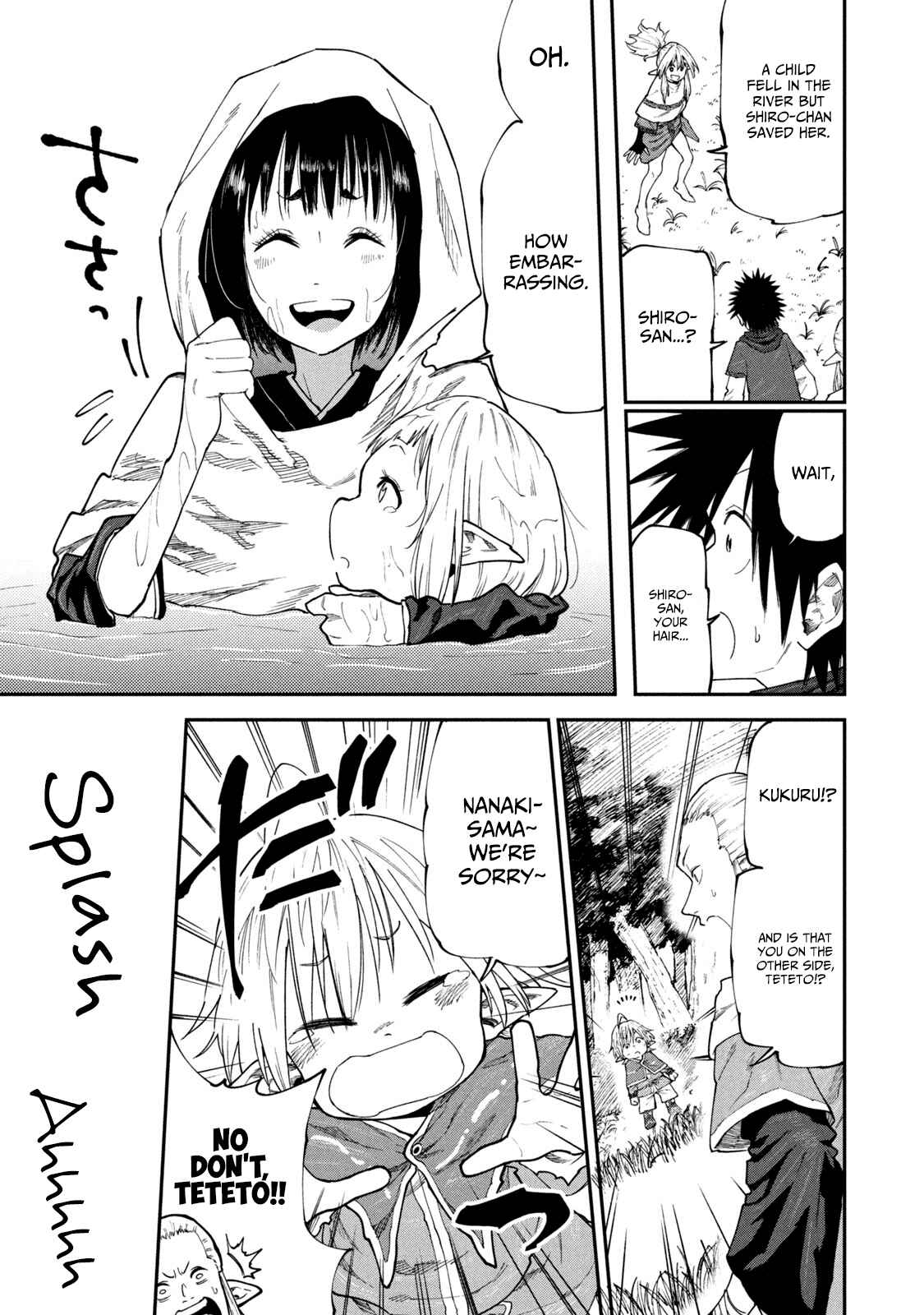 Page 13 Chapter 46 Mazumeshi Elf to Yuuboku gurashi