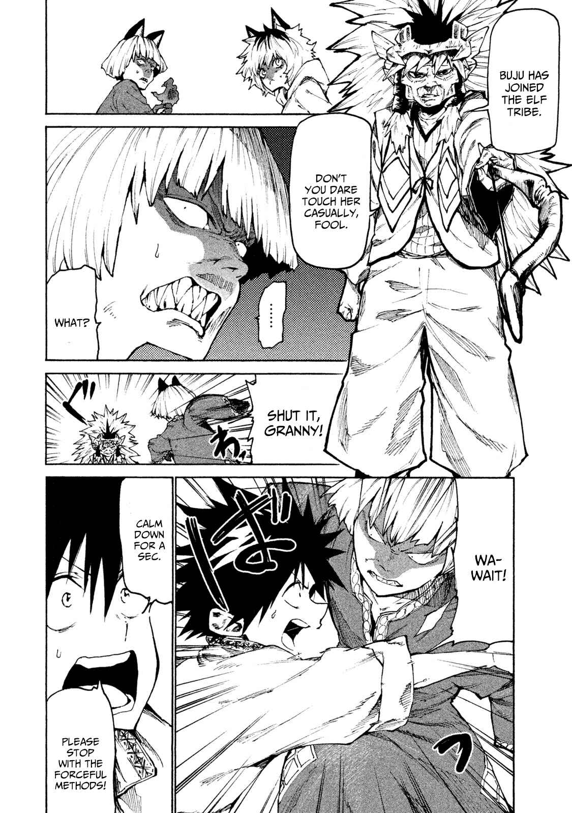 Page 8 Chapter 25 Mazumeshi Elf to Yuuboku gurashi