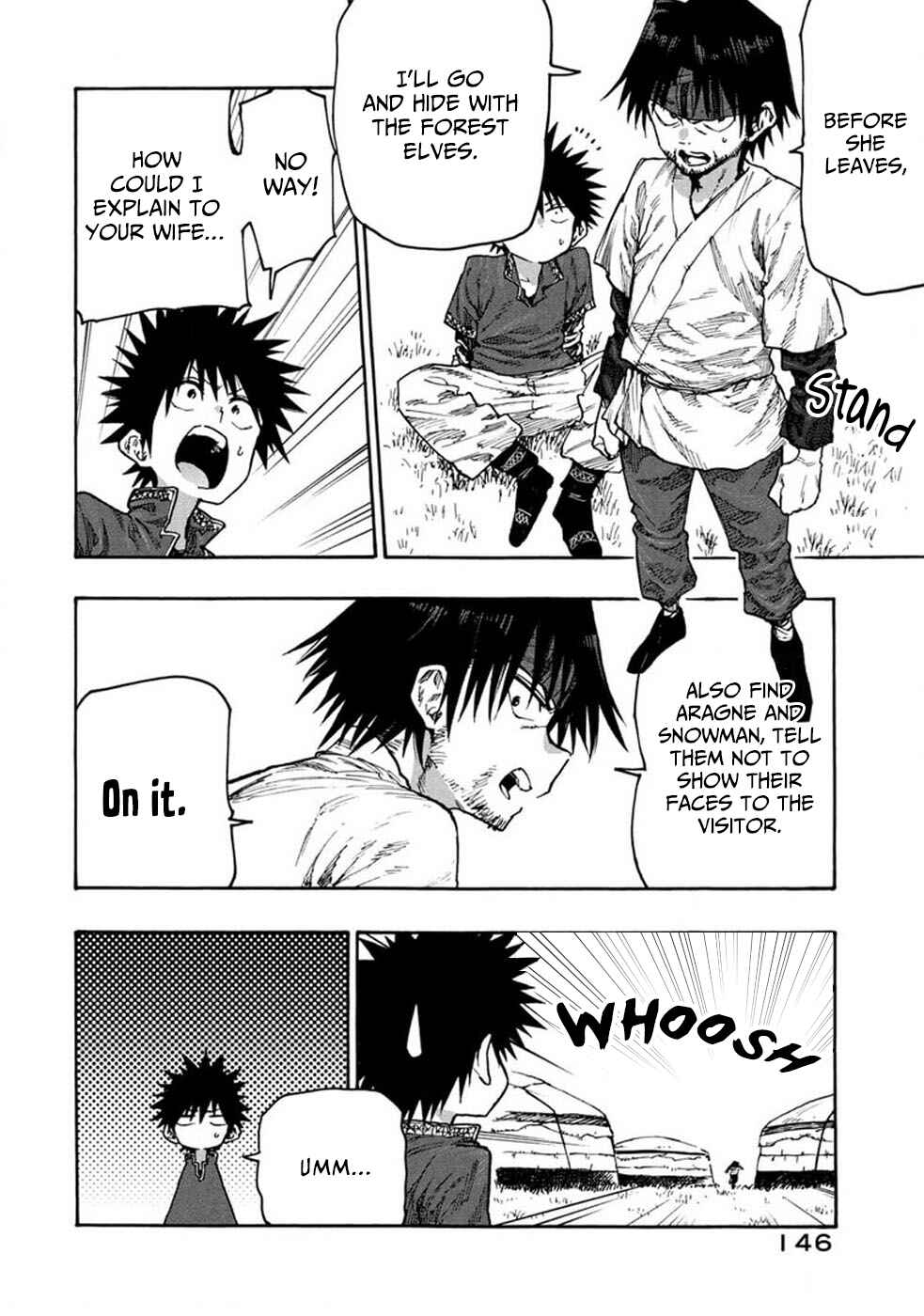 Page 7 Chapter 75 Mazumeshi Elf to Yuuboku gurashi