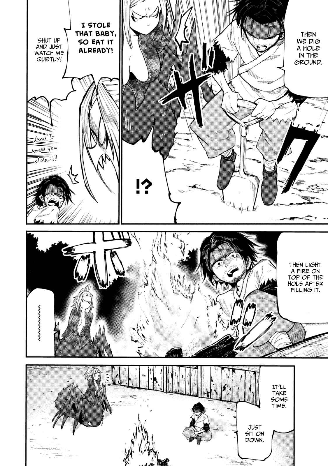 Page 19 Chapter 40 Mazumeshi Elf to Yuuboku gurashi