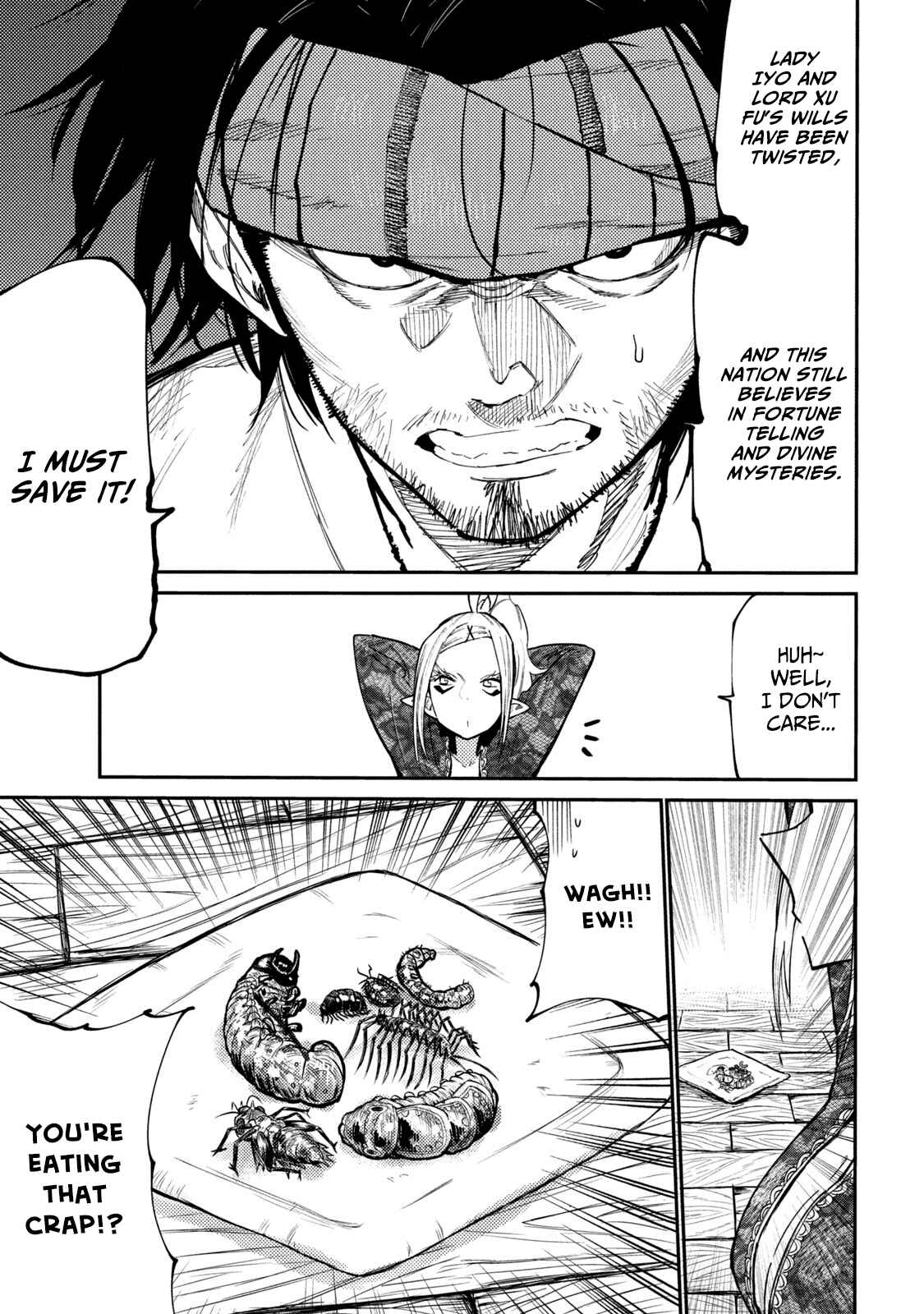 Page 8 Chapter 40 Mazumeshi Elf to Yuuboku gurashi