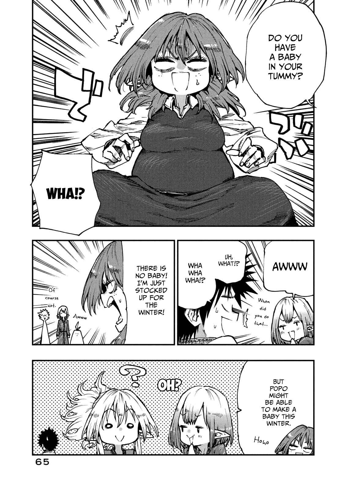 Page 3 Chapter 56 Mazumeshi Elf to Yuuboku gurashi
