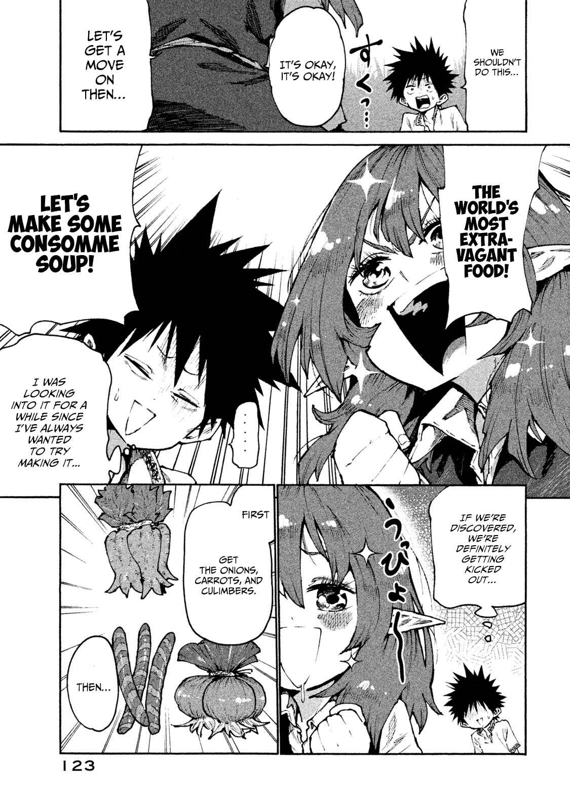 Page 15 Chapter 30 Mazumeshi Elf to Yuuboku gurashi