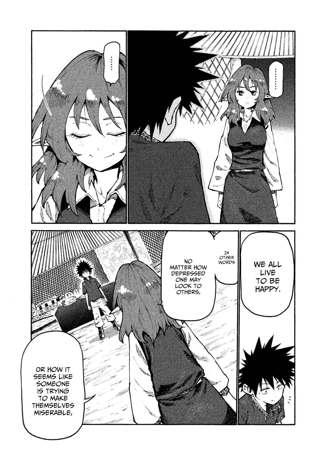 Page 9 Chapter 30 Mazumeshi Elf to Yuuboku gurashi