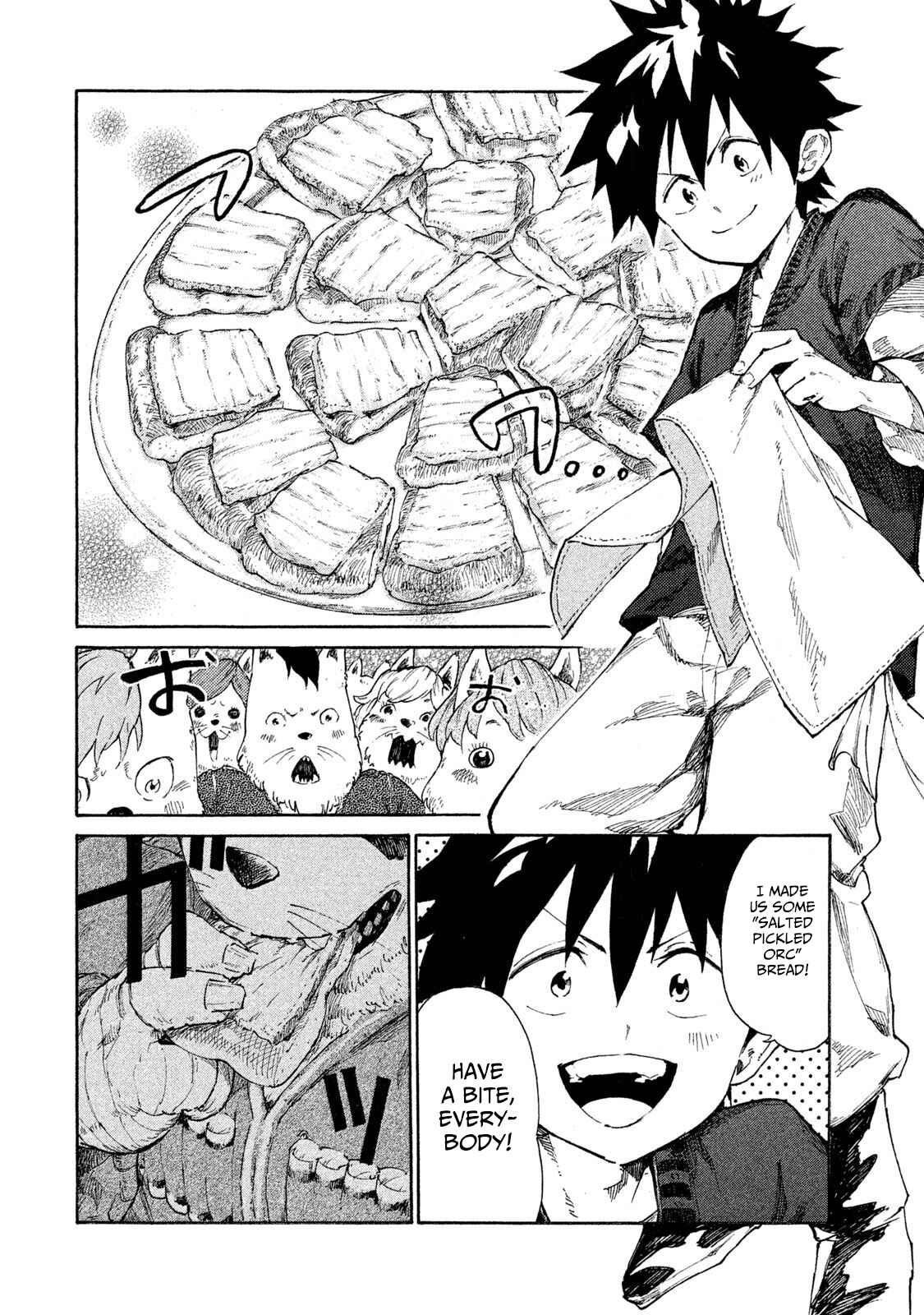 Page 19 Chapter 7 Mazumeshi Elf to Yuuboku gurashi