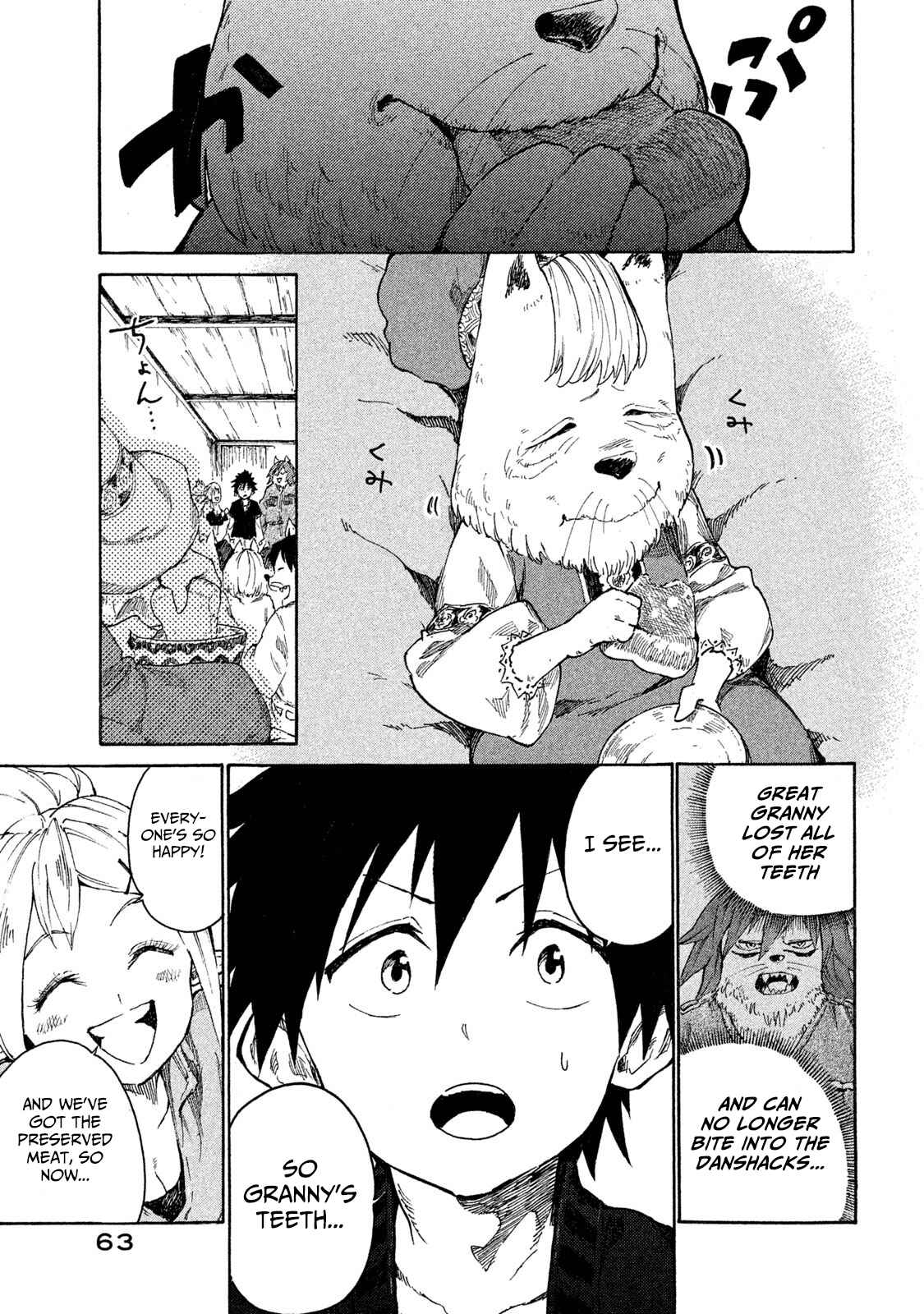 Page 22 Chapter 7 Mazumeshi Elf to Yuuboku gurashi
