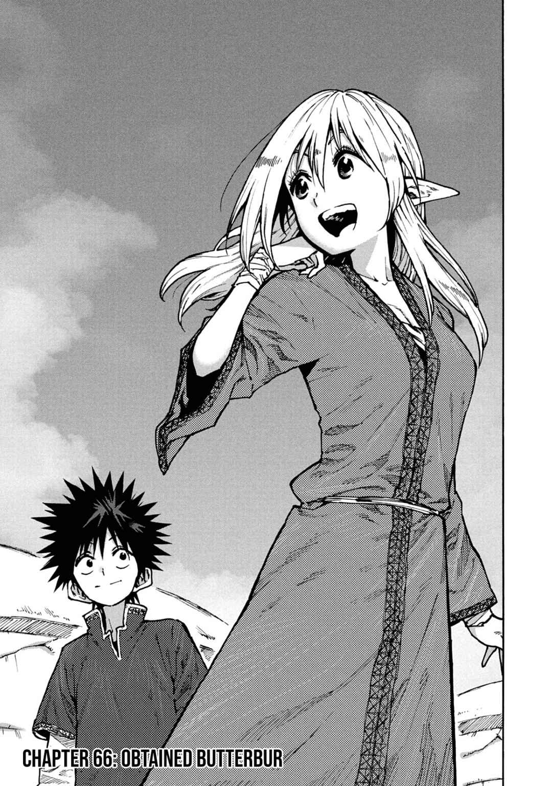 Page 1 Chapter 66 Mazumeshi Elf to Yuuboku gurashi