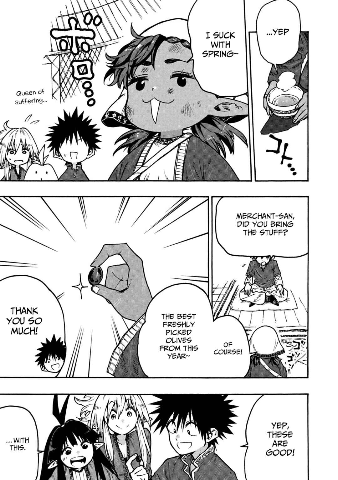 Page 11 Chapter 66 Mazumeshi Elf to Yuuboku gurashi