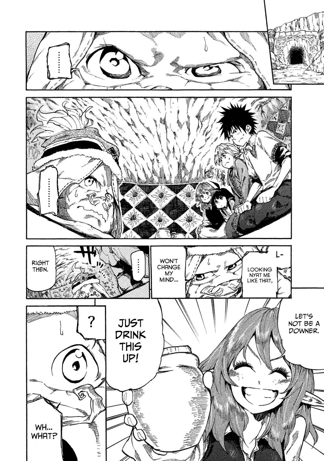 Page 20 Chapter 15 Mazumeshi Elf to Yuuboku gurashi