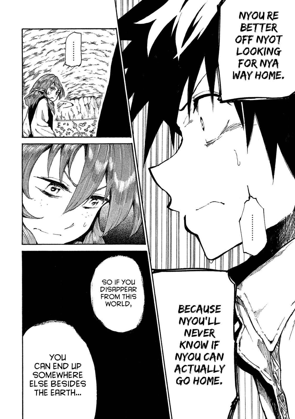 Page 30 Chapter 15 Mazumeshi Elf to Yuuboku gurashi