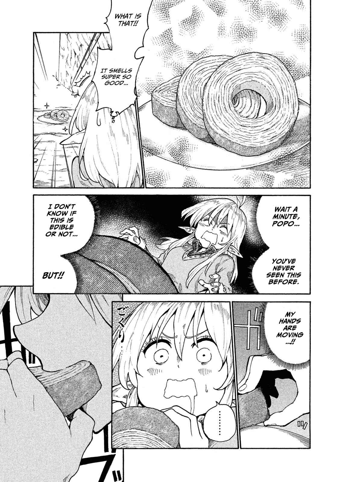 Page 17 Chapter 9 Mazumeshi Elf to Yuuboku gurashi