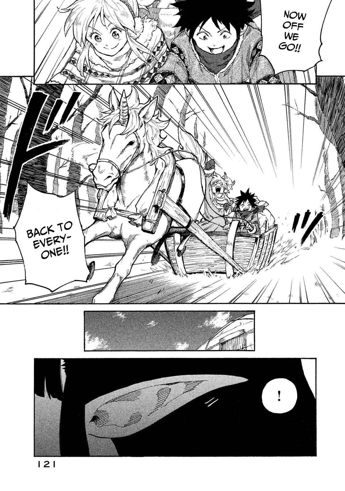 Page 21 Chapter 9 Mazumeshi Elf to Yuuboku gurashi