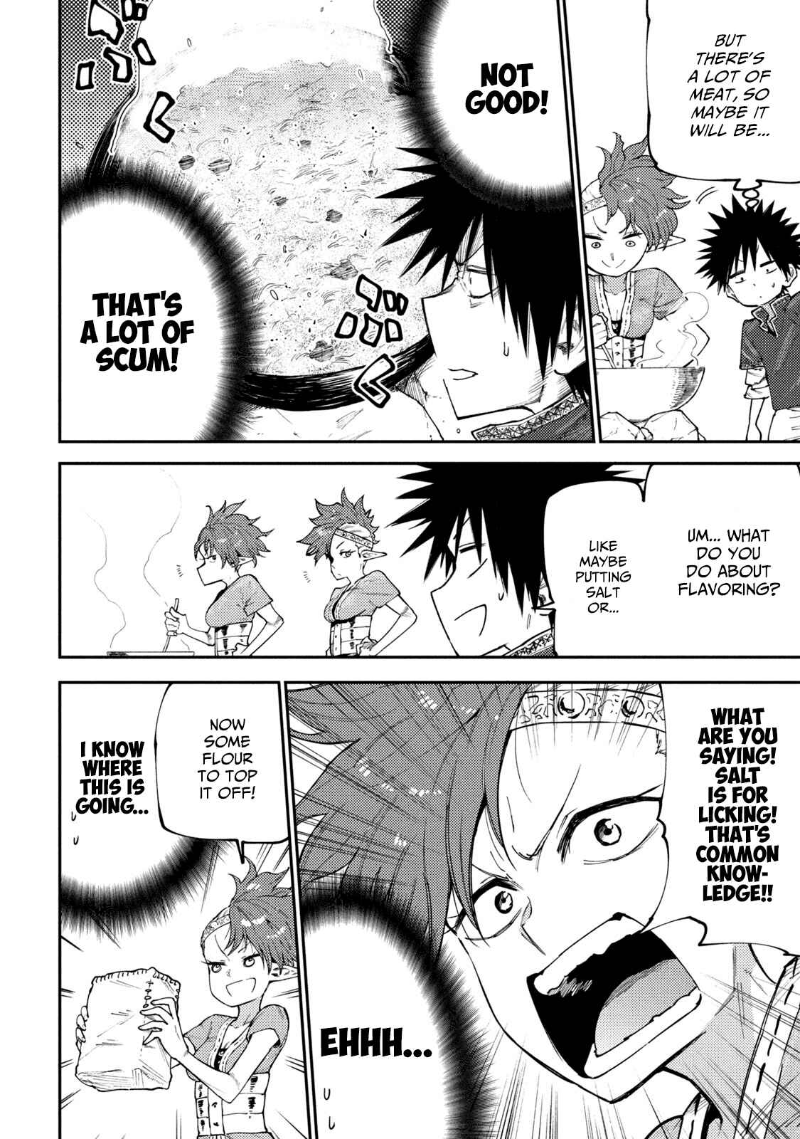 Page 4 Chapter 49 Mazumeshi Elf to Yuuboku gurashi