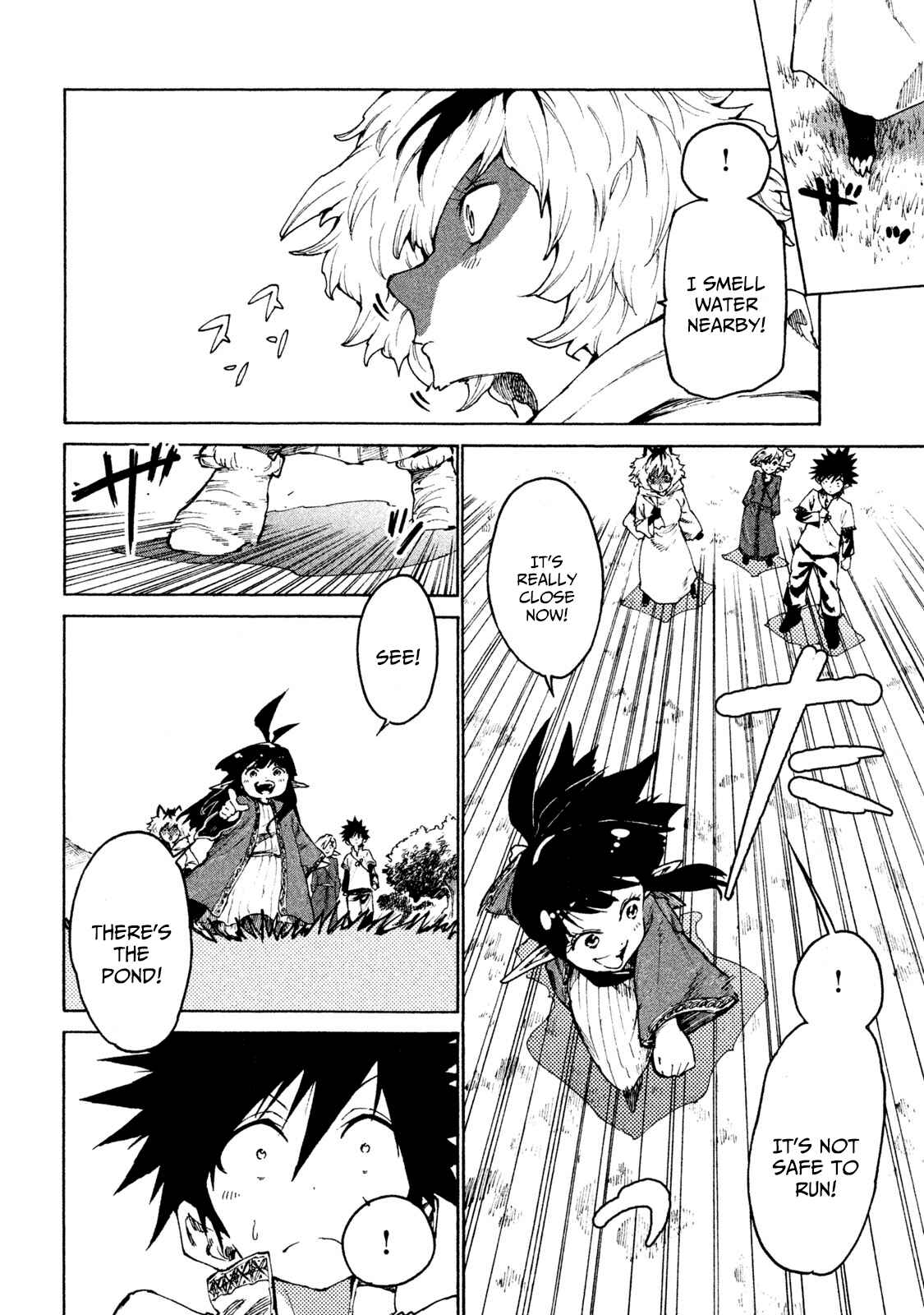 Page 10 Chapter 27 Mazumeshi Elf to Yuuboku gurashi