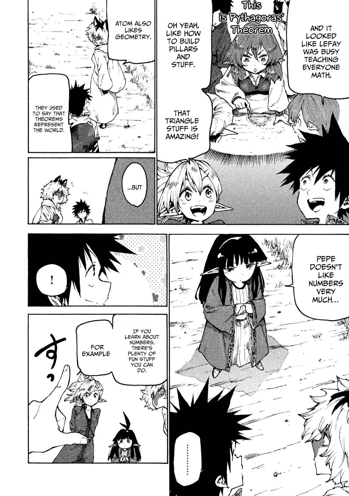Page 4 Chapter 27 Mazumeshi Elf to Yuuboku gurashi