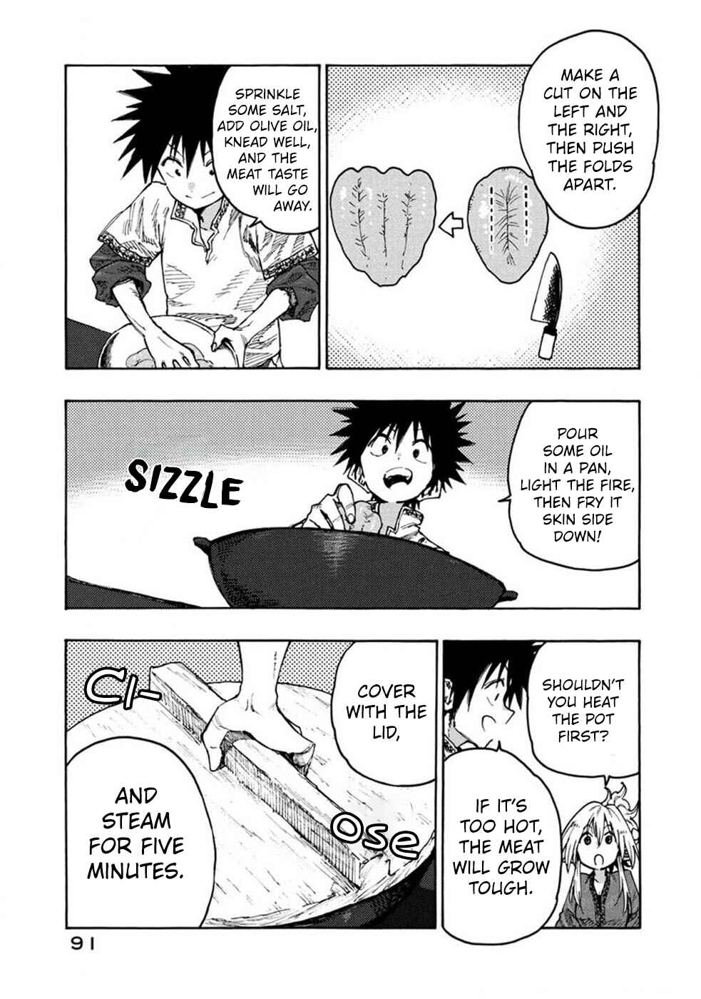 Page 17 Chapter 72 Mazumeshi Elf to Yuuboku gurashi