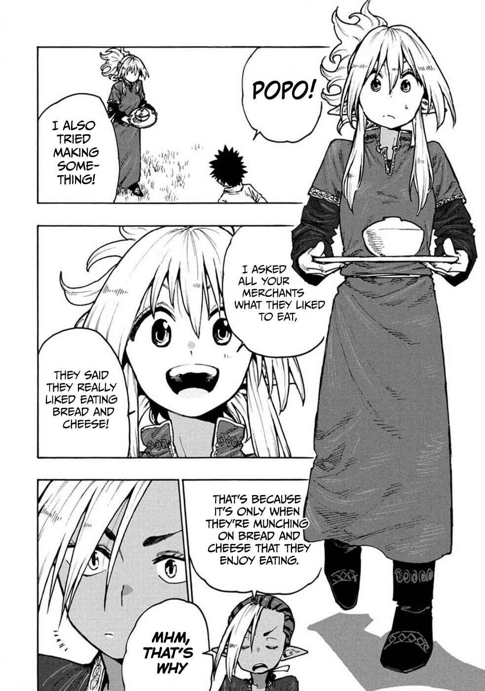 Page 18 Chapter 71 Mazumeshi Elf to Yuuboku gurashi