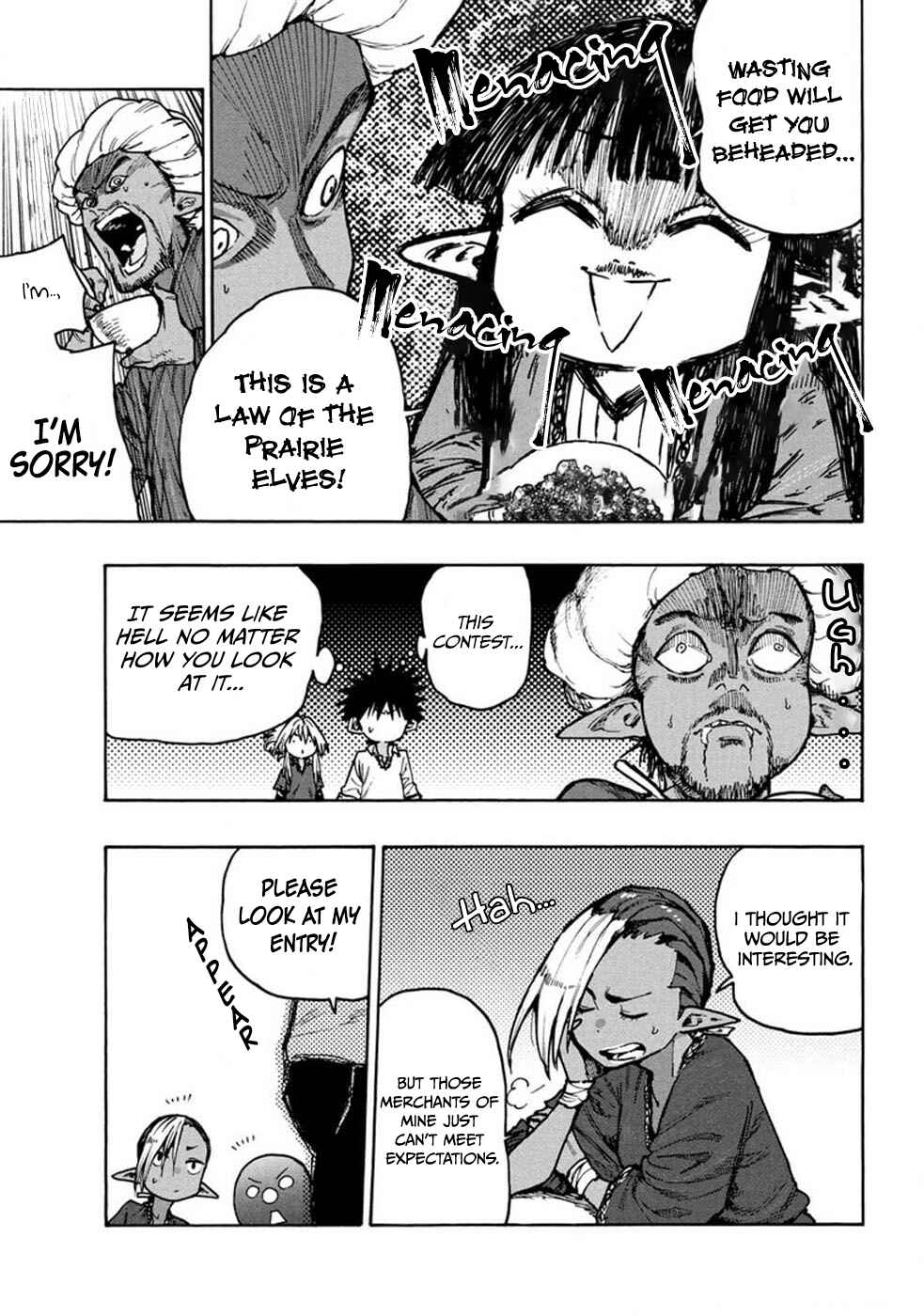 Page 9 Chapter 71 Mazumeshi Elf to Yuuboku gurashi