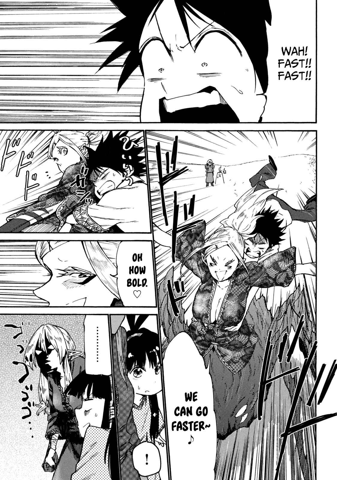Page 3 Chapter 35 Mazumeshi Elf to Yuuboku gurashi