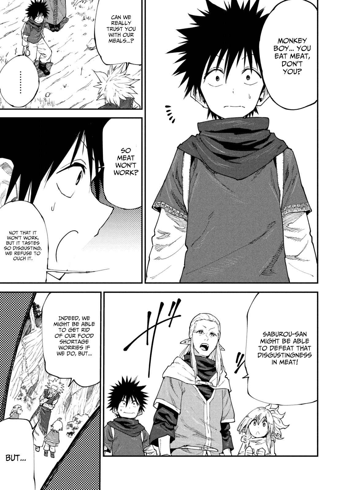 Page 10 Chapter 47 Mazumeshi Elf to Yuuboku gurashi