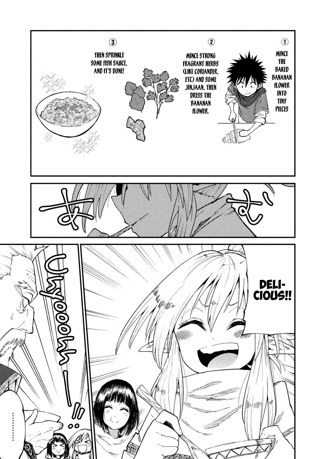 Page 18 Chapter 47 Mazumeshi Elf to Yuuboku gurashi