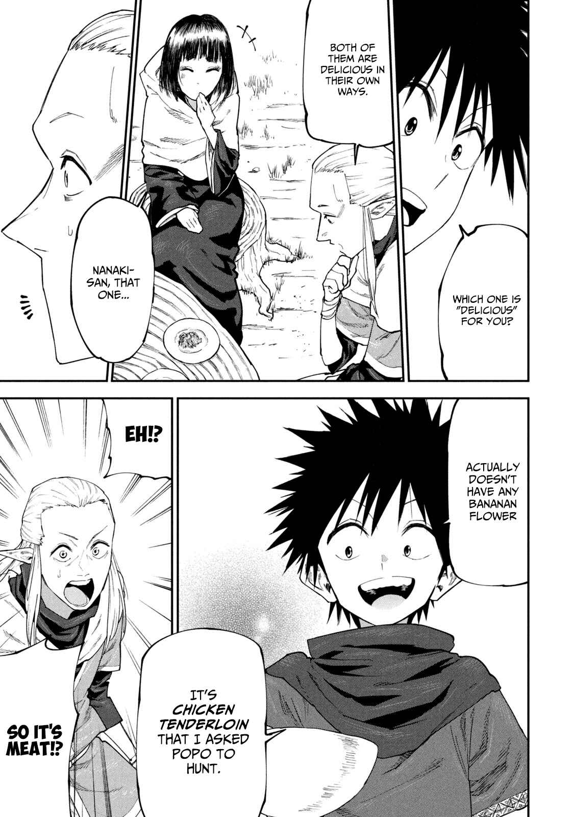 Page 20 Chapter 47 Mazumeshi Elf to Yuuboku gurashi