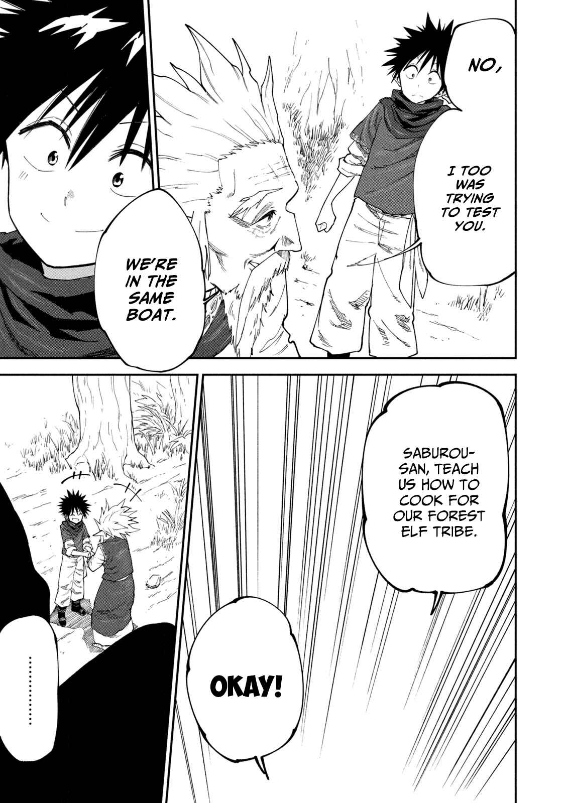 Page 22 Chapter 47 Mazumeshi Elf to Yuuboku gurashi